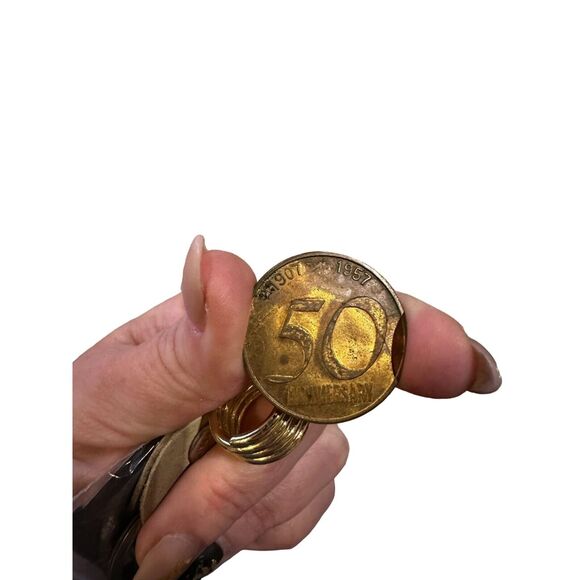 Unknown Other - Vintage 50th Year Anniversary Collectible Coin 1907-1957‎ Milestone Celebration